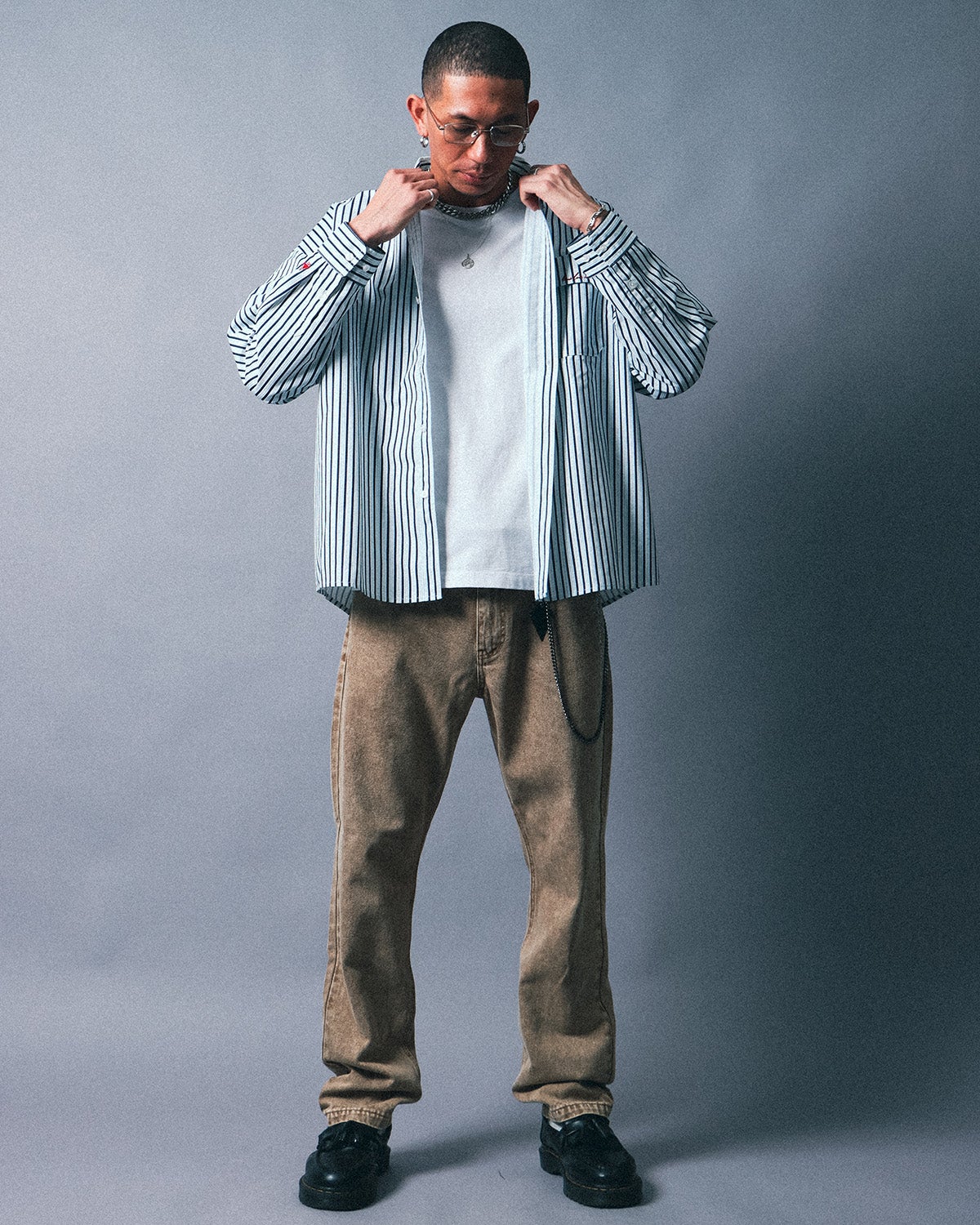 ホワイト：183cm(XLサイズ着用)