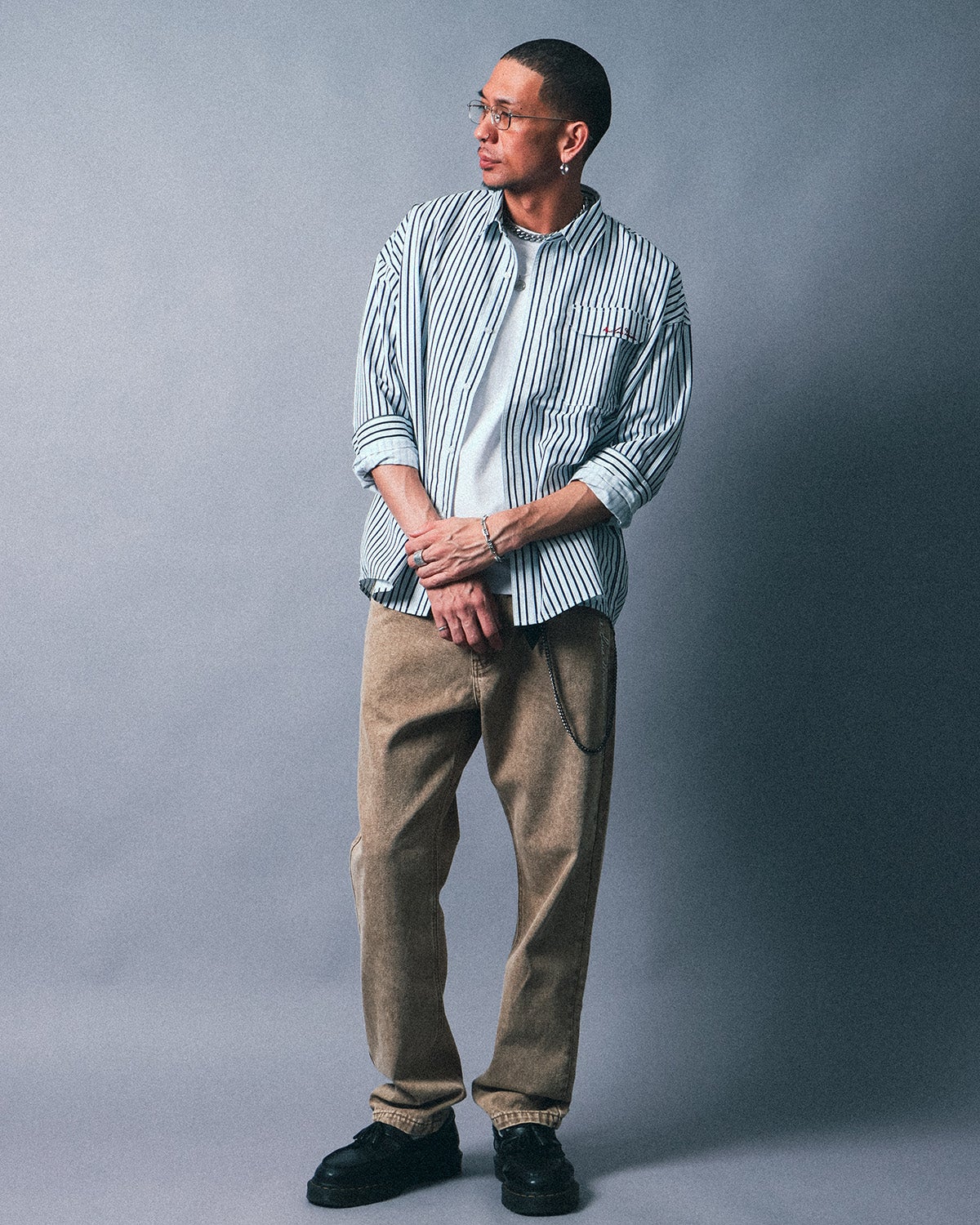 ホワイト：183cm(XLサイズ着用)