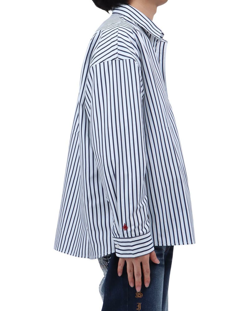 ホワイト：173cm63kg(Lサイズ着用)