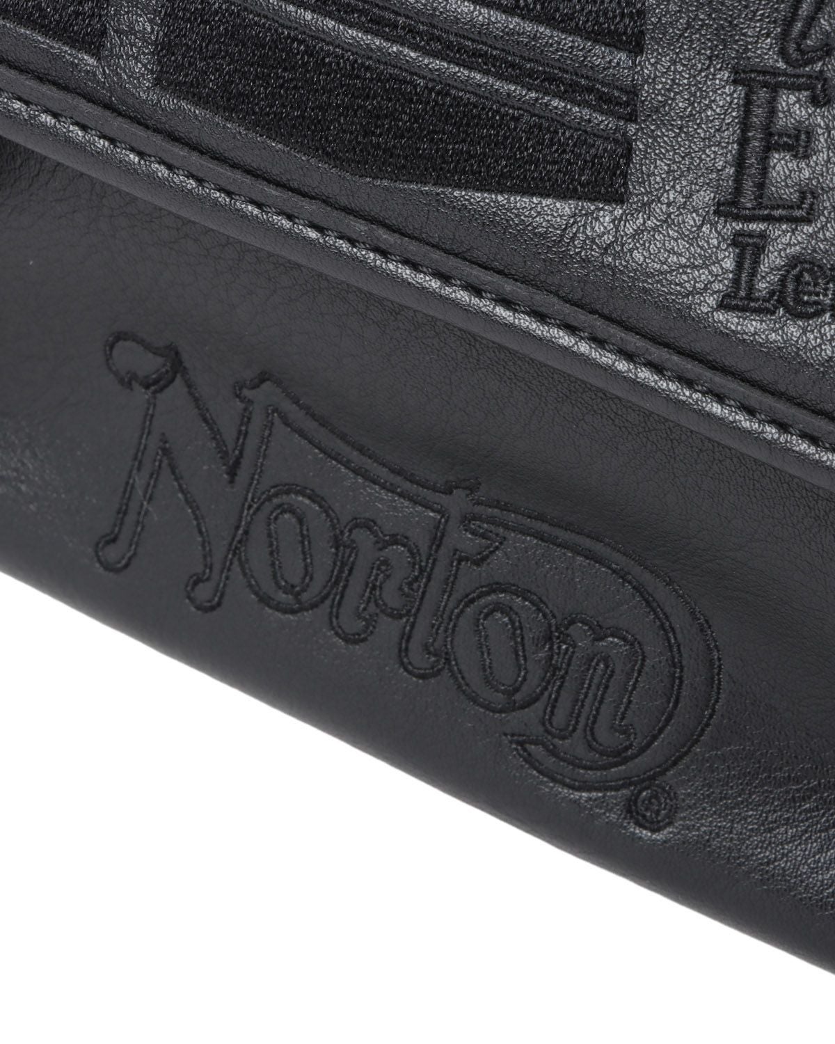Norton] PUレザー 同色刺繍 ショルダーバッグ | PEET ONLINE STORE