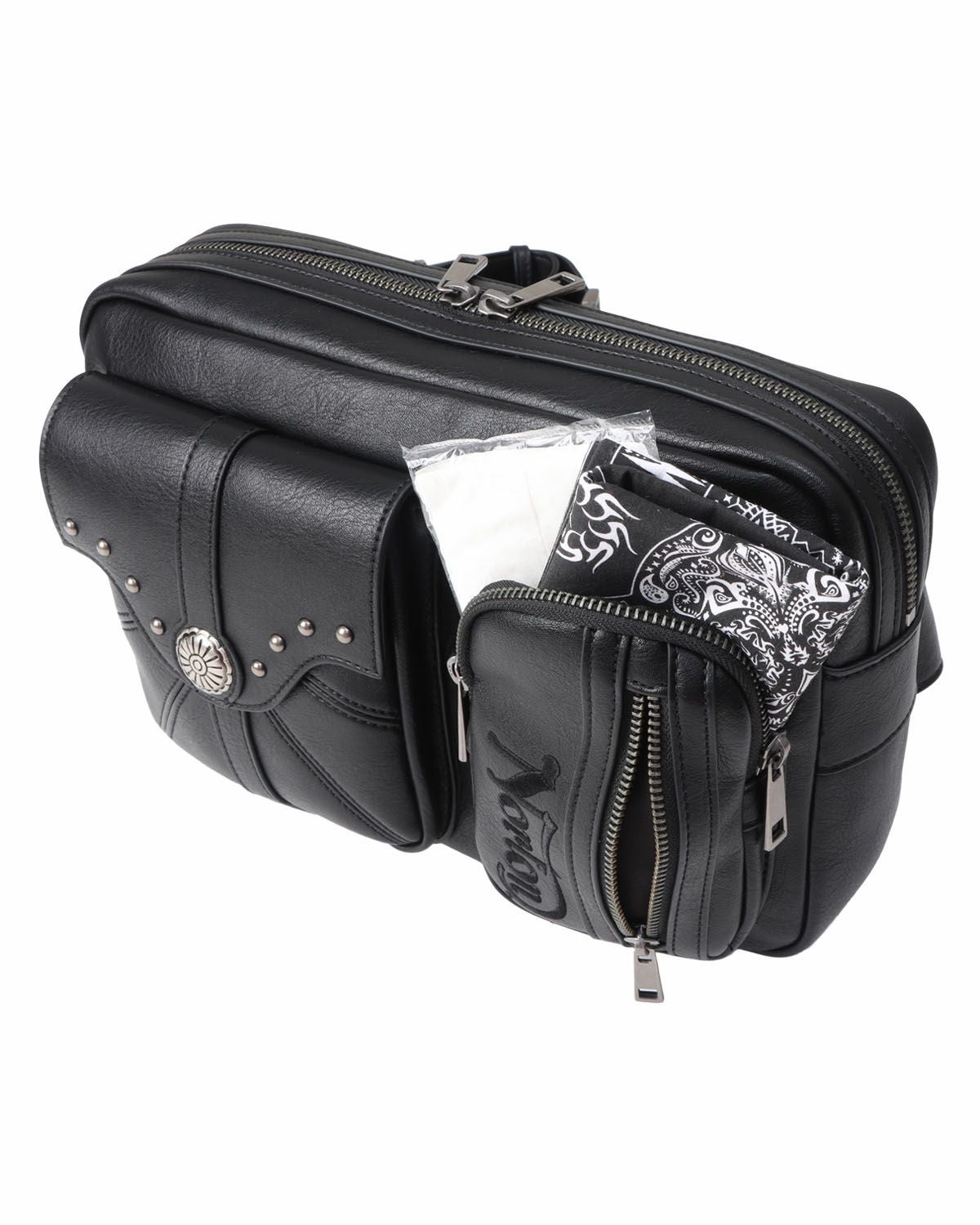 【超美品】ブラック GGパターン ボディバッグ GUCCI（グッチ） GUCCI GG柄 ウエストバッグ ボディバッグ ショルダー