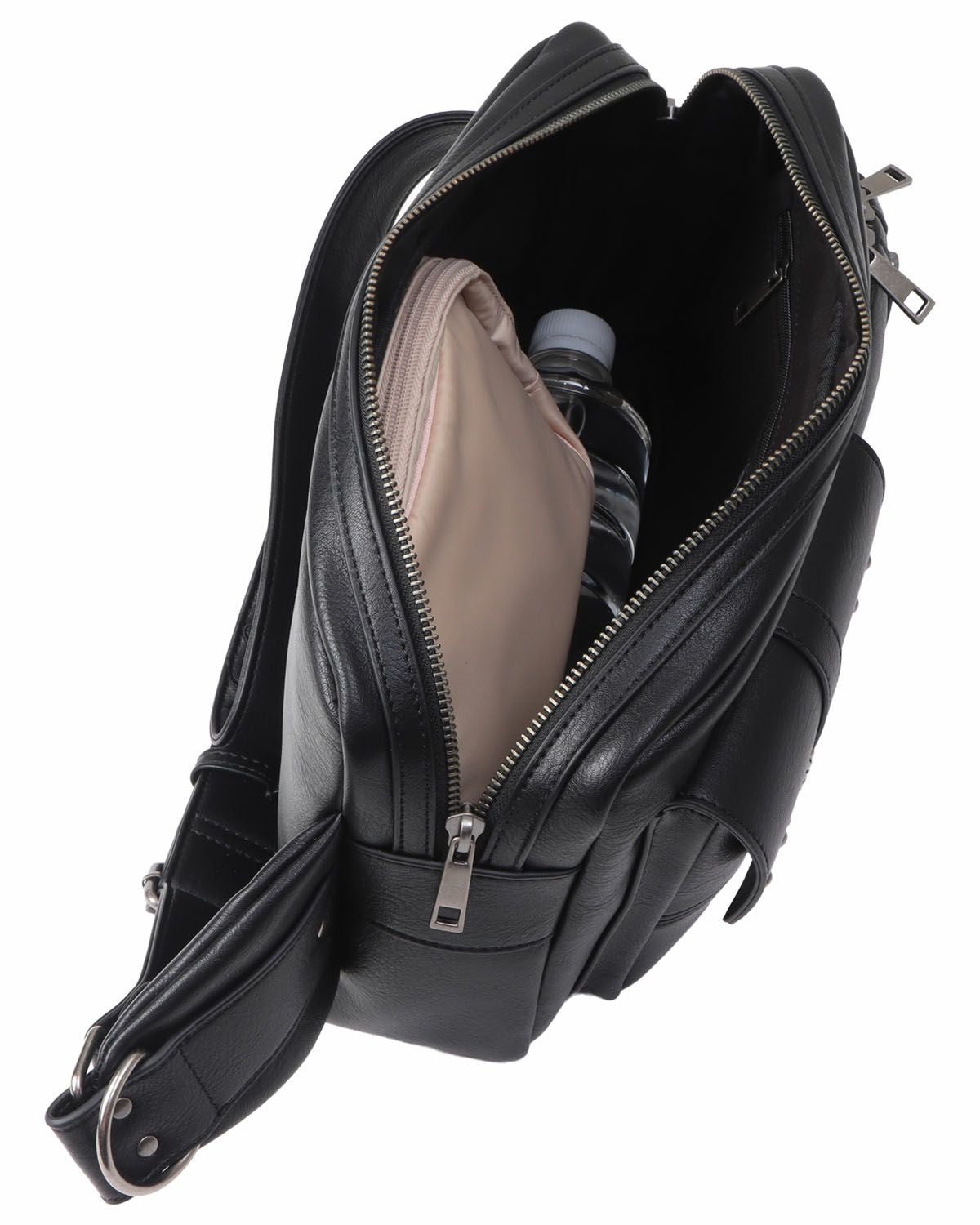 Norton] PUレザー スタッズ付き ボディバッグ | PEET ONLINE STORE