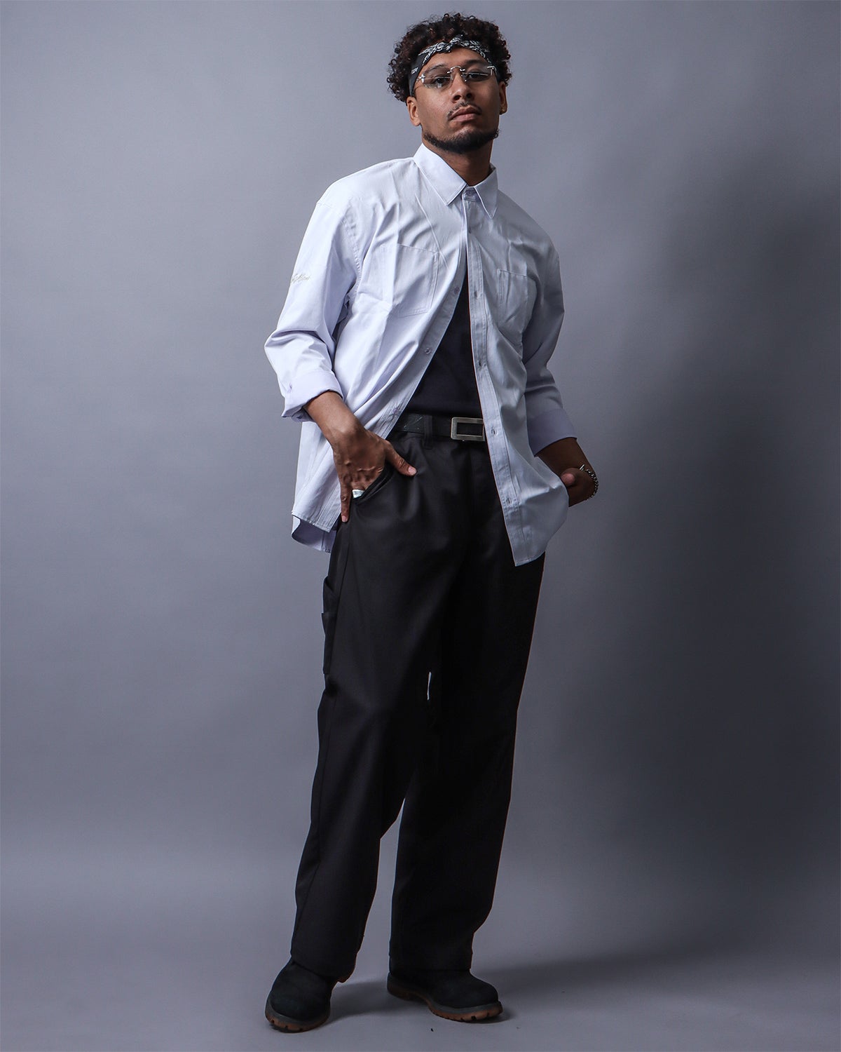 パープル：180cm(XXLサイズ着用)