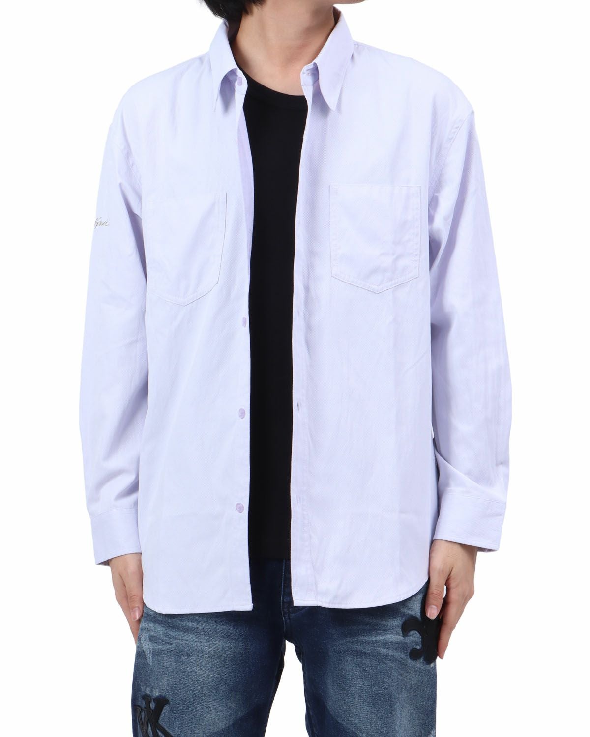 パープル：173cm63kg(Lサイズ着用)