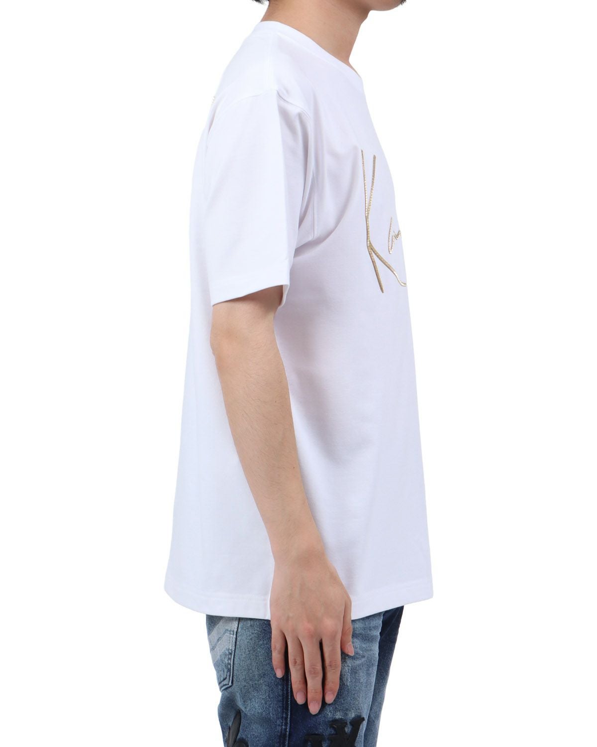 ホワイト：173cm63kg(Lサイズ着用)