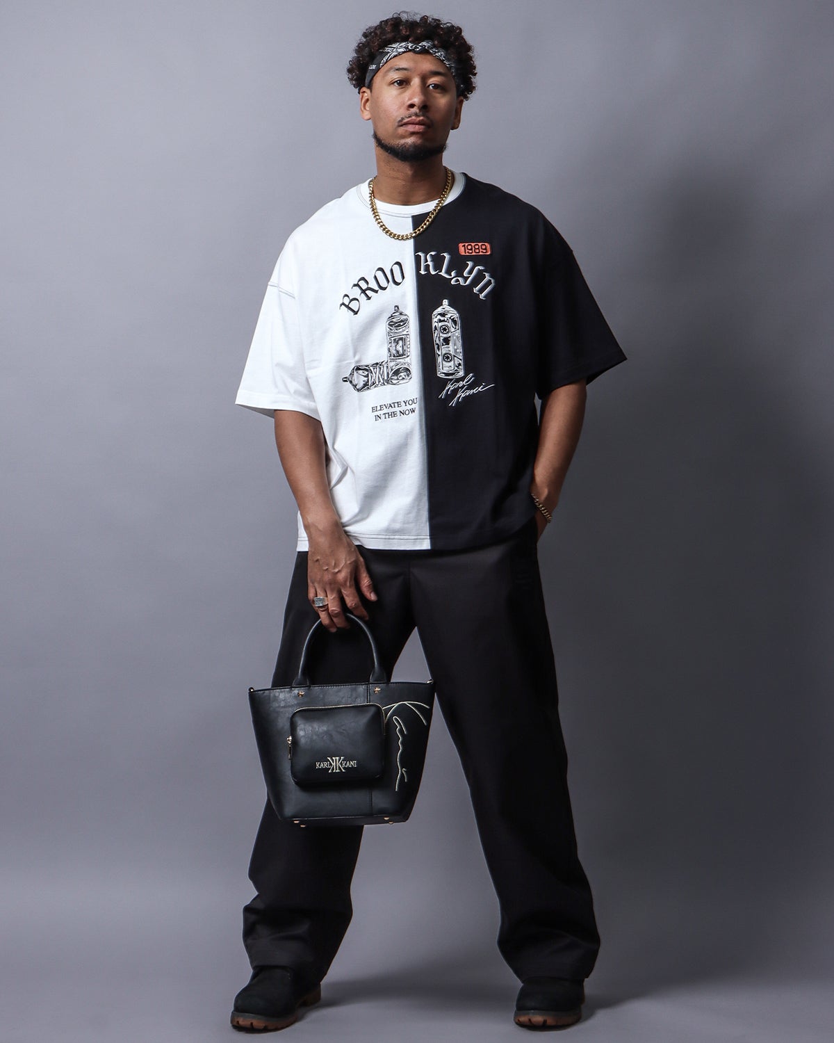 ブラック：183cm(Lサイズ着用)