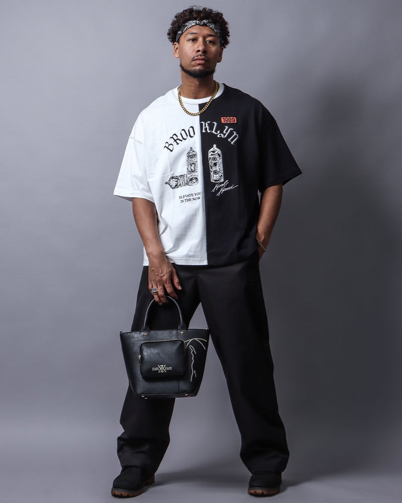 ブラック：183cm(Lサイズ着用)