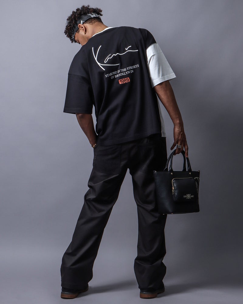 ブラック：183cm(Lサイズ着用)