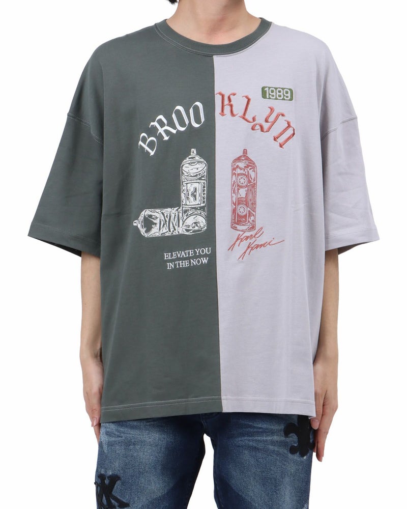 杢グレー：173cm63kg(Lサイズ着用)