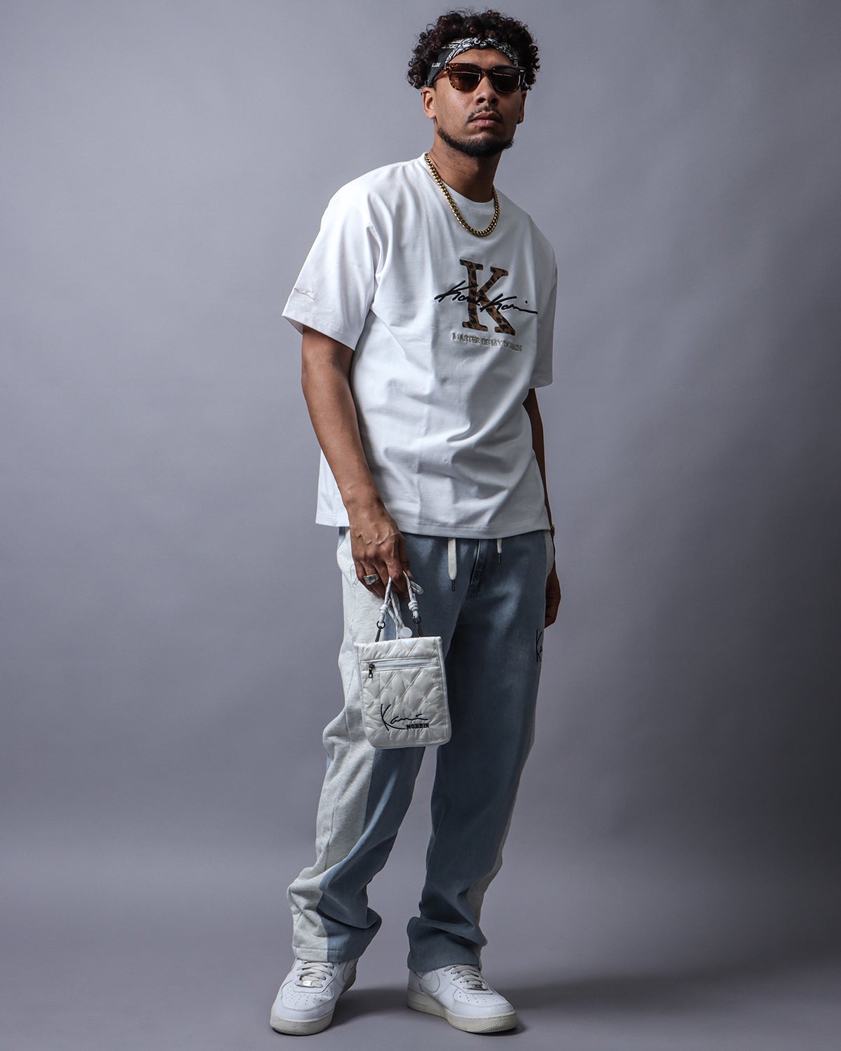 ホワイト：183cm(XLサイズ着用)