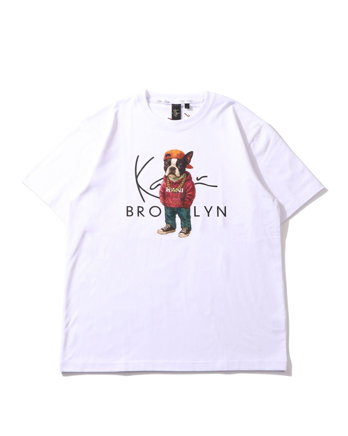 Karl Kani] 接触冷感 ボストンテリア B-BOY T | PEET ONLINE STORE