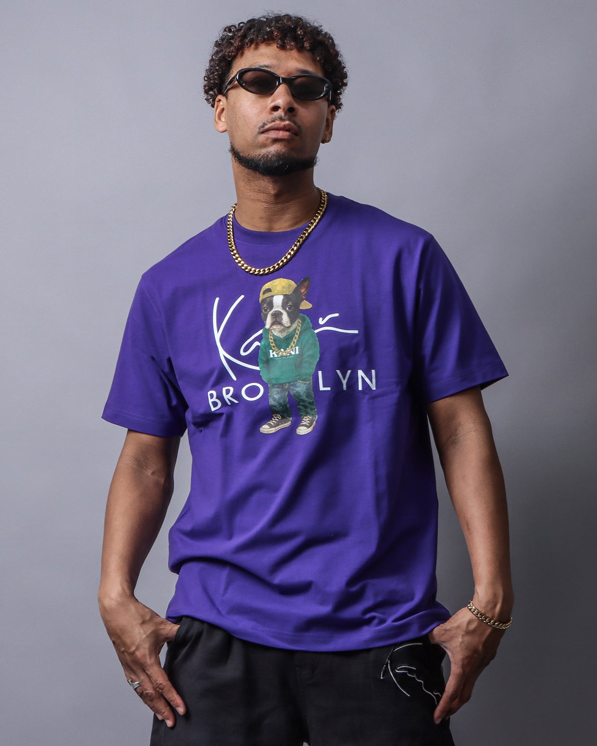 パープル：183cm(XLサイズ着用)