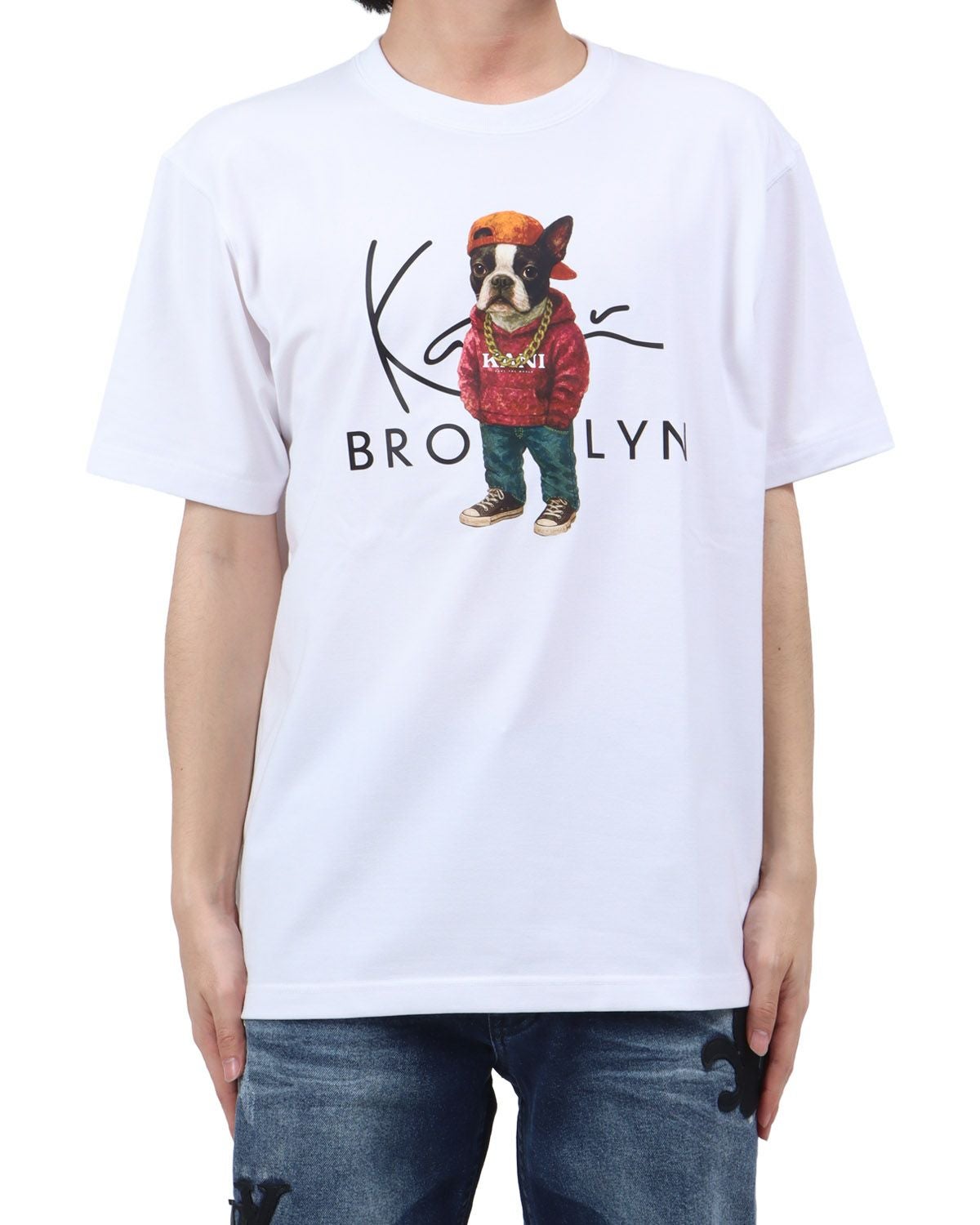 Karl Kani] 接触冷感 ボストンテリア B-BOY T | PEET ONLINE STORE