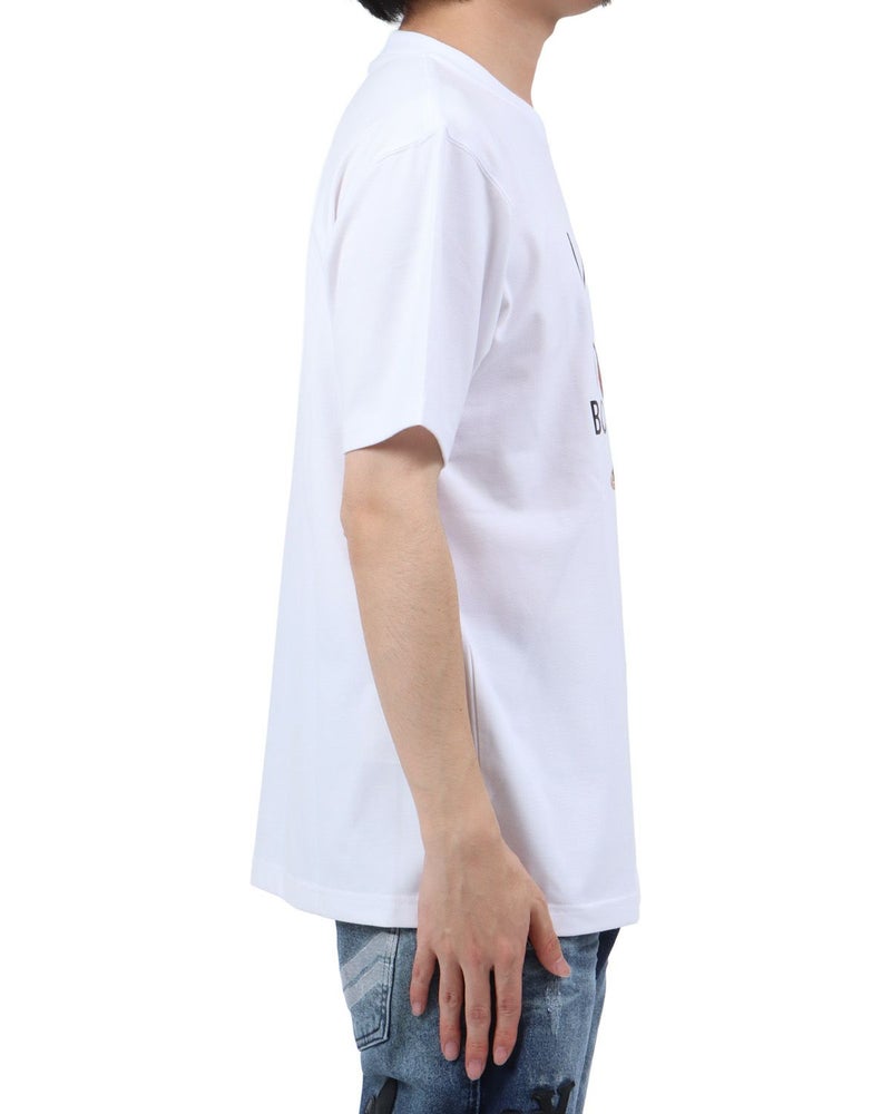 ホワイト：173cm63kg(Lサイズ着用)