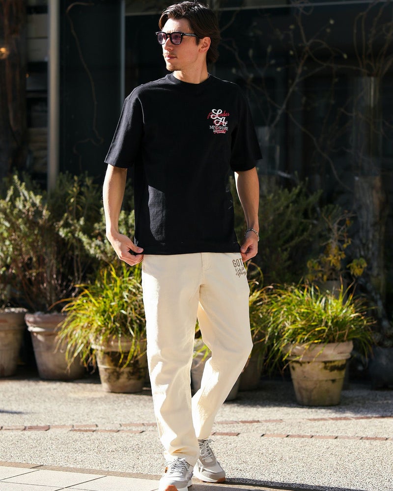 ブラック：180cm/70kg(Lサイズ着用)