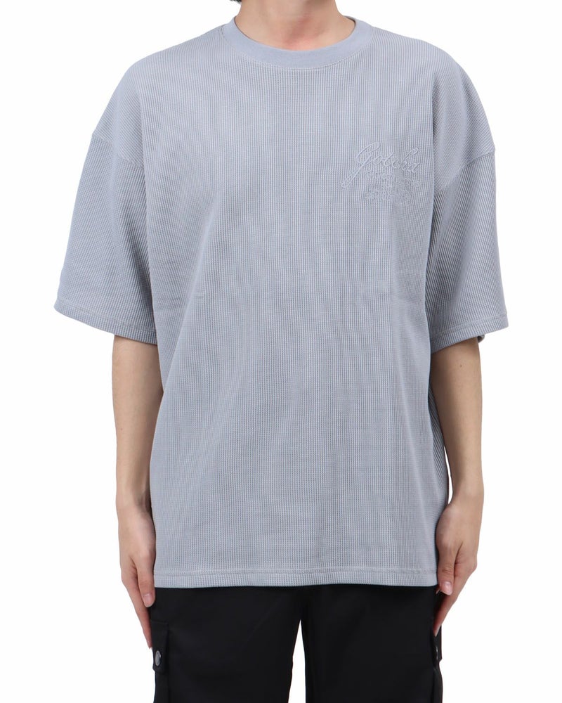 グレー：173cm63kg(Lサイズ着用)