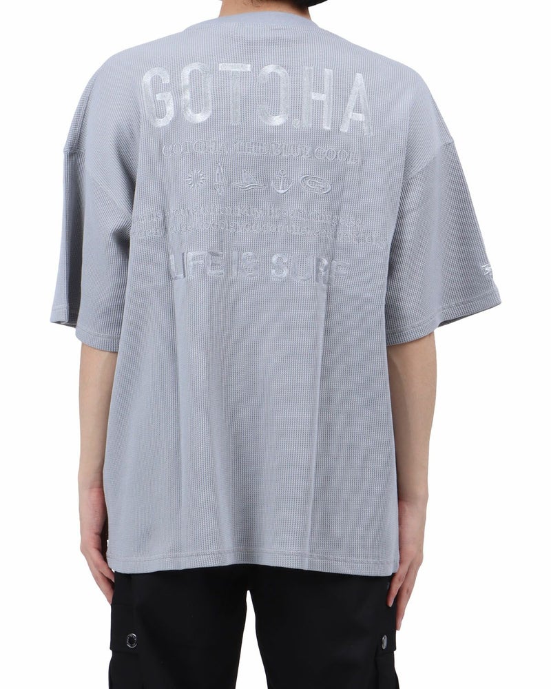 グレー：173cm63kg(Lサイズ着用)