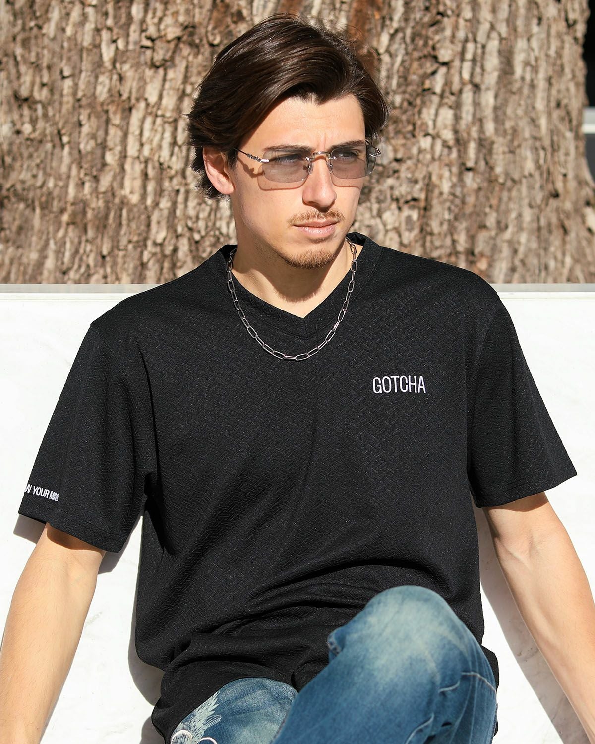 GOTCHA] Vネック ブリスター T | PEET ONLINE STORE