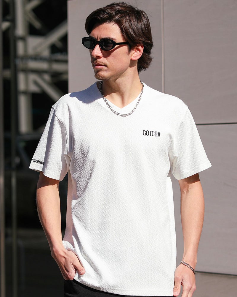 ホワイト：180cm/70kg(Lサイズ着用)