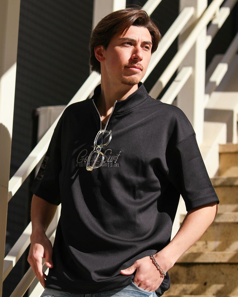 ブラック：180cm/70kg(Lサイズ着用)