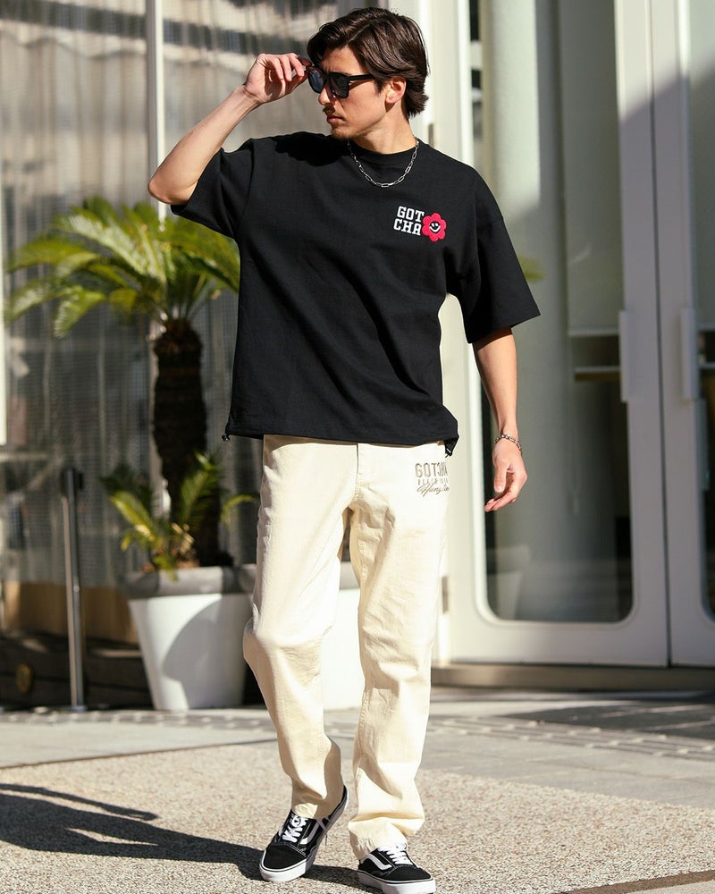 ブラック：180cm/70kg(Lサイズ着用)