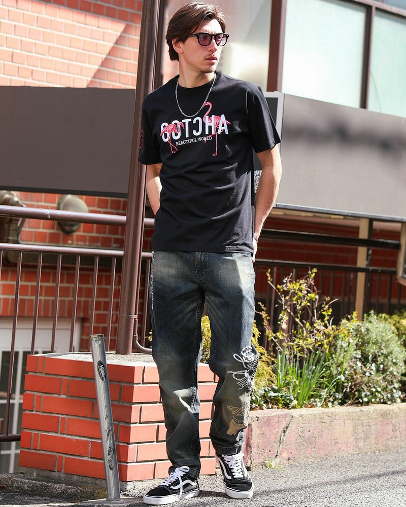 ブラック：180cm/70kg(Lサイズ着用)