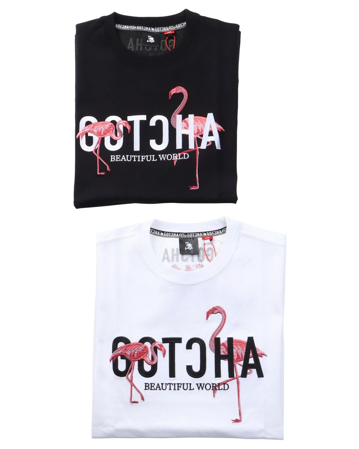 GOTCHA] フラミンゴ ピンクラメ T | PEET ONLINE STORE