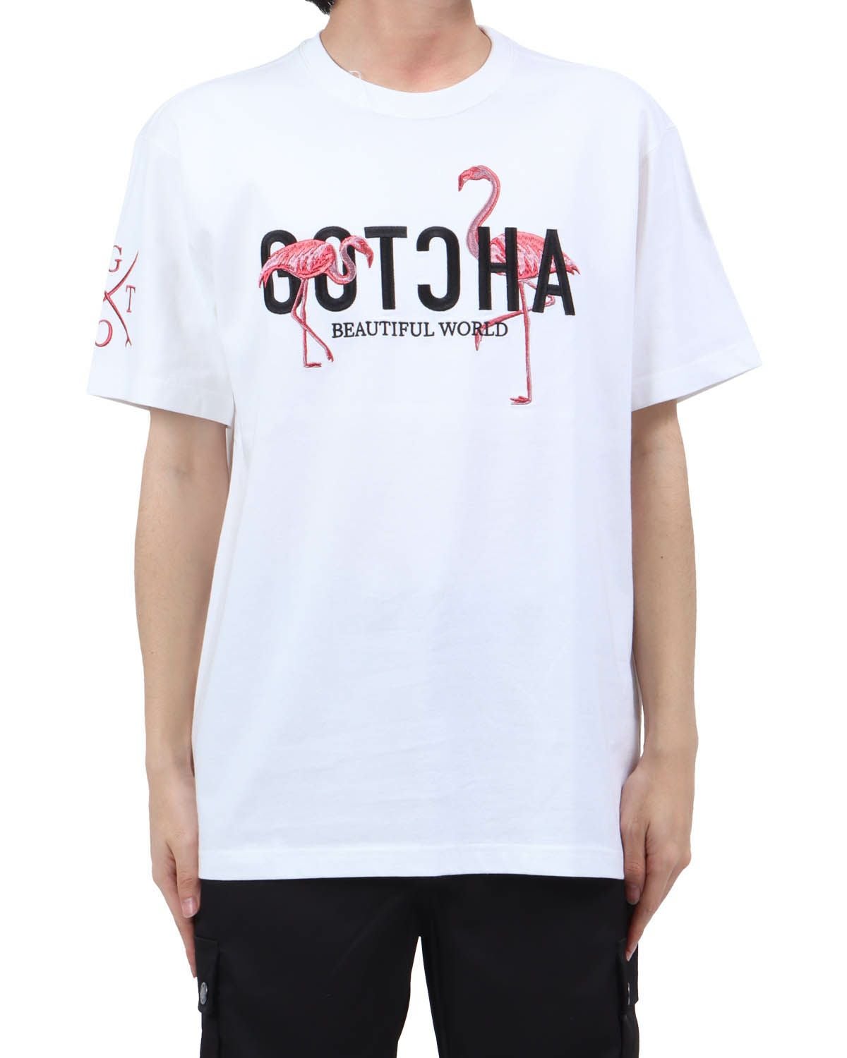 GOTCHA] フラミンゴ ピンクラメ T | PEET ONLINE STORE