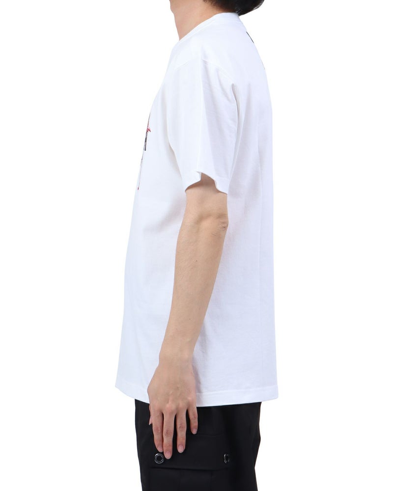 ホワイト：173cm63kg(Lサイズ着用)