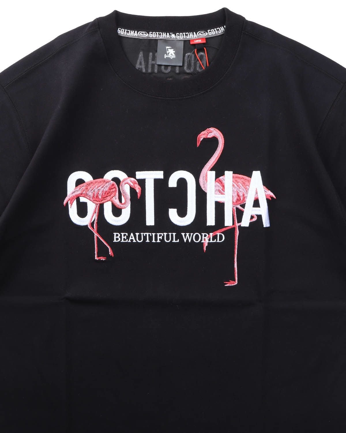 GOTCHA] フラミンゴ ピンクラメ T | PEET ONLINE STORE