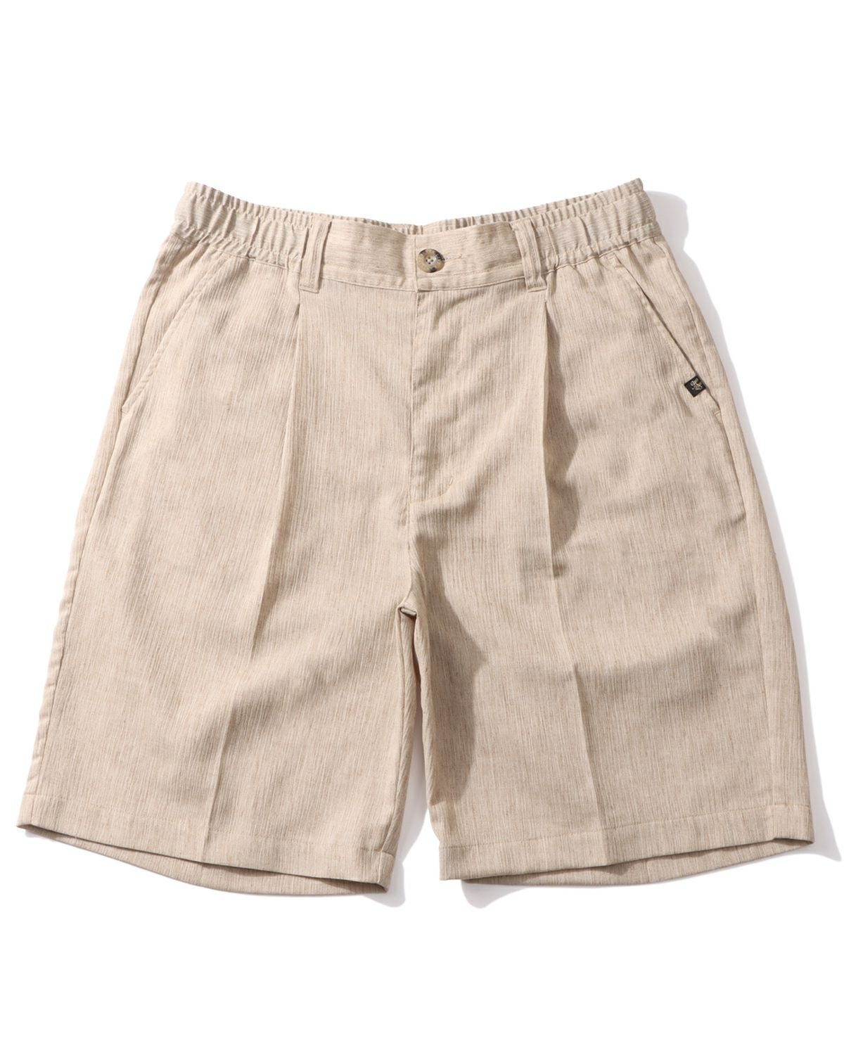 ライト フレッシュ リネンタッチ タックショーツ