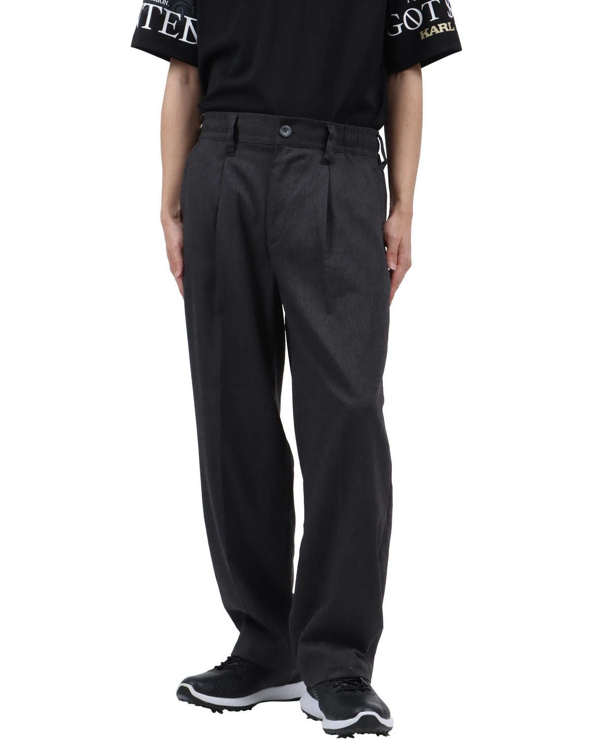 チャコール：173cm63kg(Lサイズ着用)