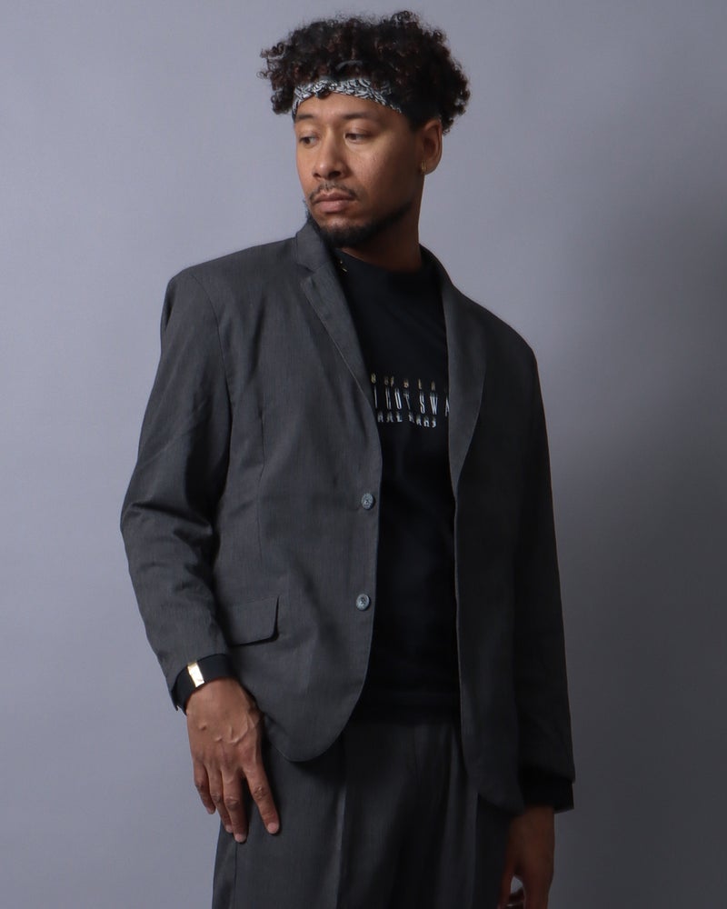 チャコール：183cm(XLサイズ着用)