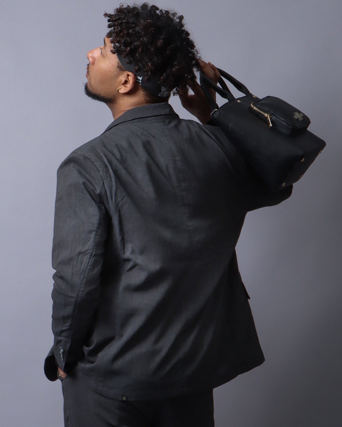 チャコール：183cm(XLサイズ着用)