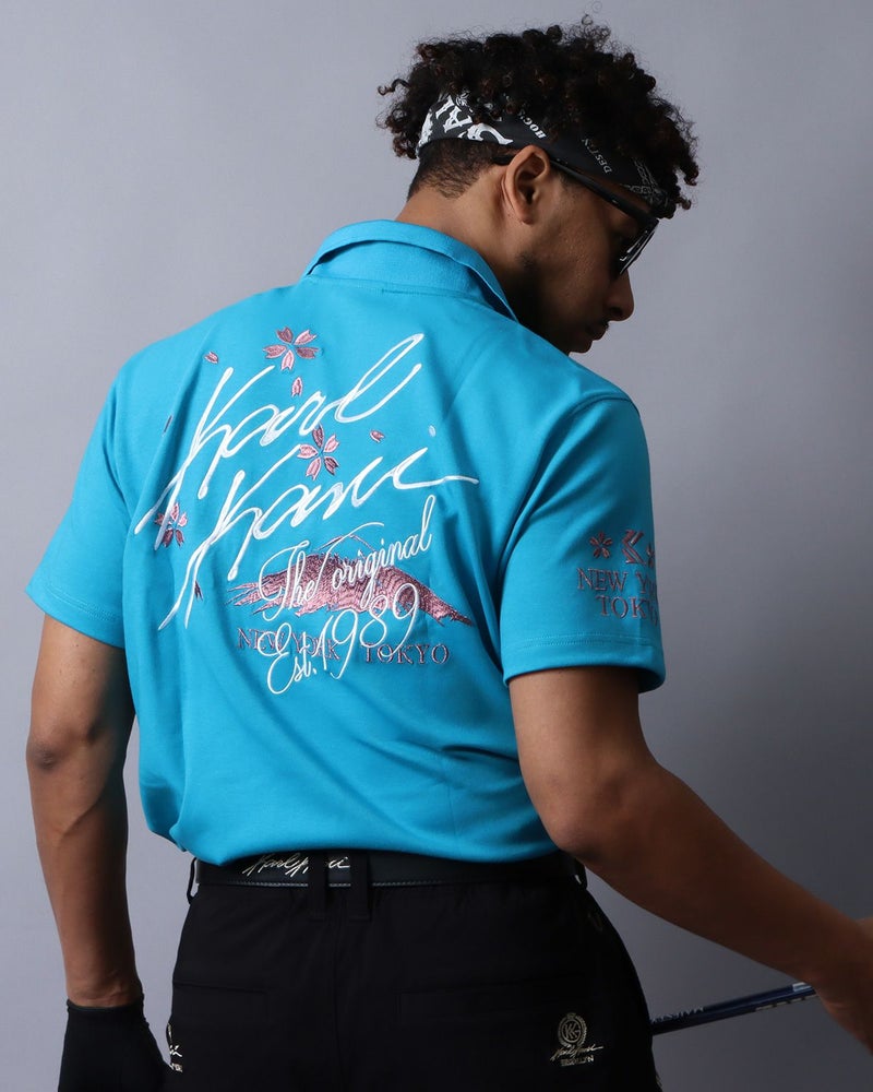 エメラルドグリーン：180cm(Lサイズ着用)