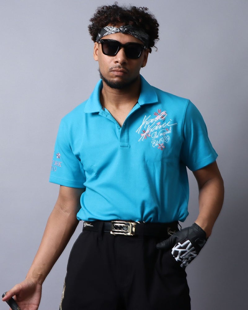 エメラルドグリーン：180cm(Lサイズ着用)