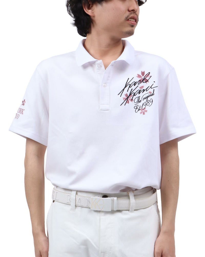 ホワイト：173cm63kg(Lサイズ着用)