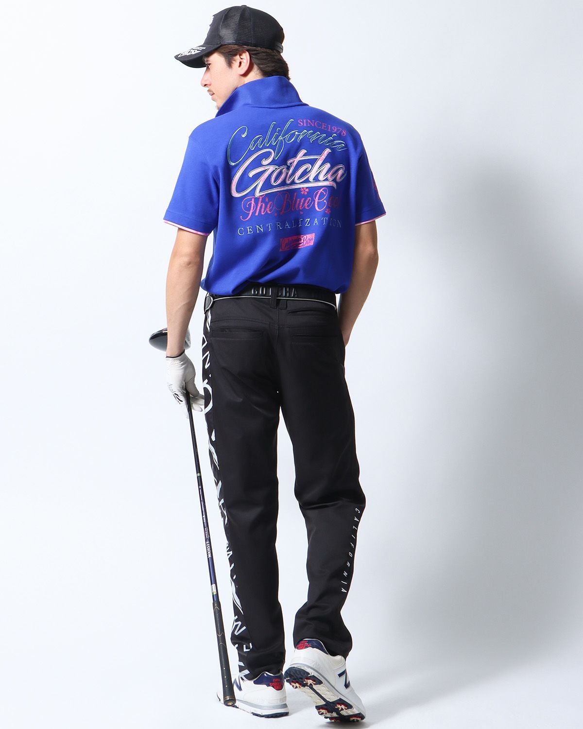 GOTCHA GOLF] UVカット シャイニーピンク サクラ ポロ | PEET ONLINE STORE