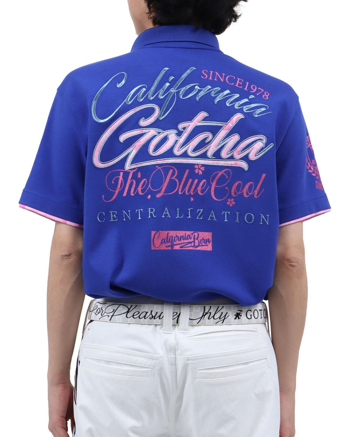 ロイヤルブルー：173cm63kg(Lサイズ着用)