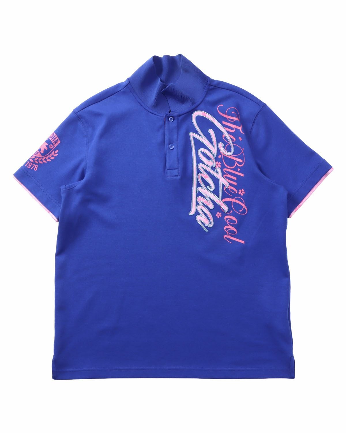 GOTCHA GOLF] UVカット シャイニーピンク サクラ ポロ | PEET ONLINE STORE