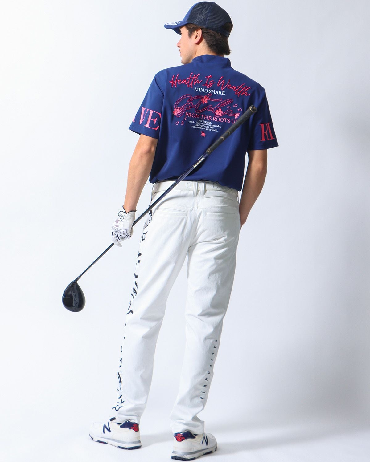 GOTCHA GOLF] デオドラント サクラ シャイニー モックネック | PEET