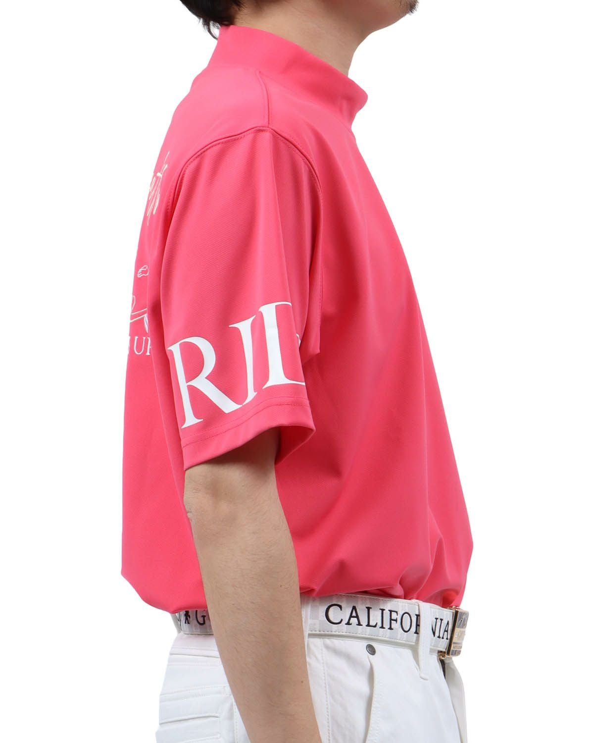 ピンク：173cm63kg(Lサイズ着用)