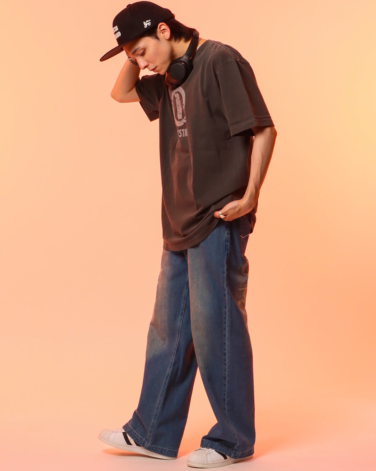 ブラック：175cm(Mサイズ着用)