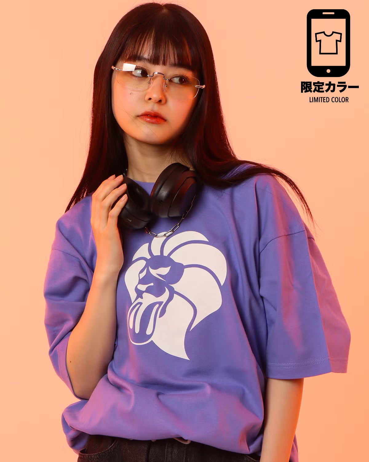 ラベンダー：160cm(Mサイズ着用)