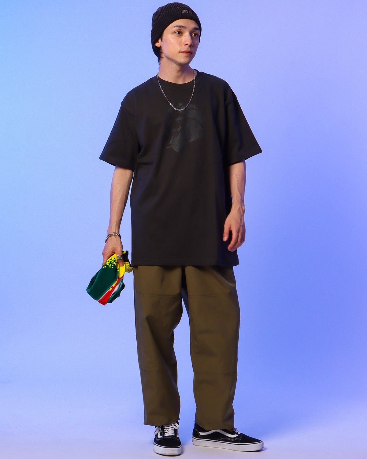ブラック：175cm(Mサイズ着用)