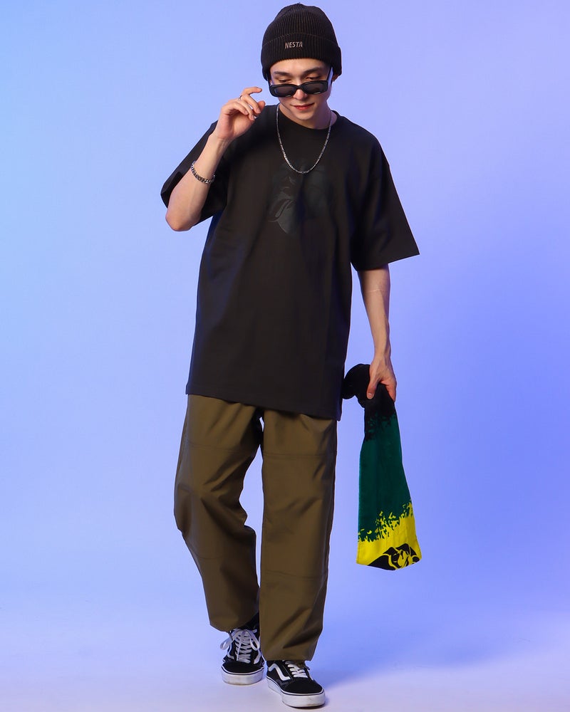 ブラック：175cm(Mサイズ着用)