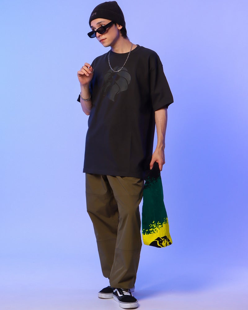 ブラック：175cm(Mサイズ着用)