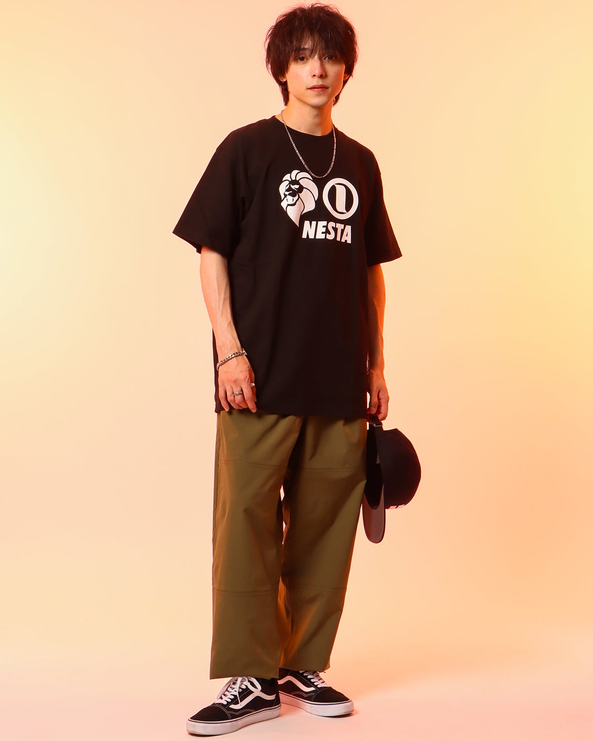 ブラック：175cm(Mサイズ着用)