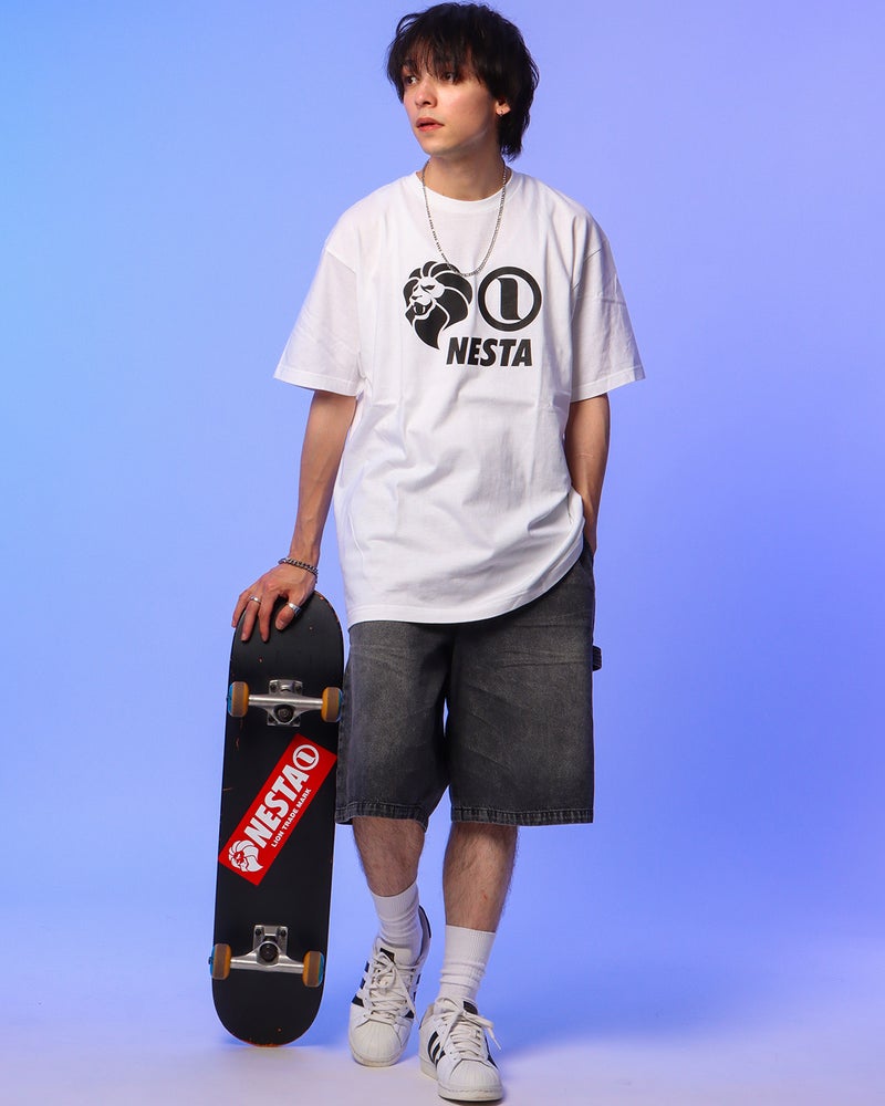 ホワイト：175cm(Mサイズ着用)