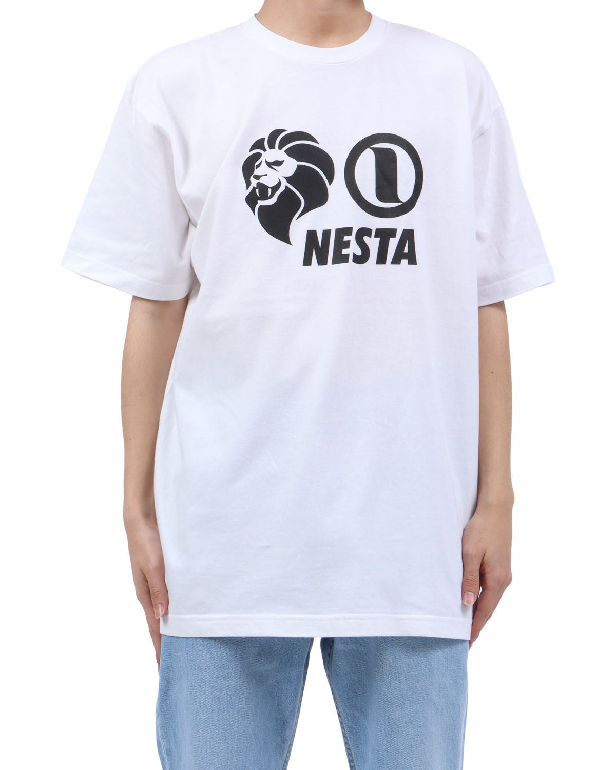 ホワイト：173cm63kg(Lサイズ着用)